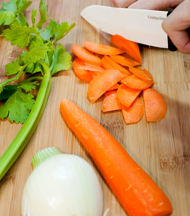 Cómo cortar las verduras